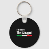 Porte-clés Gabagool Italy For Italians Cacola Nj New Jersey (Recto)