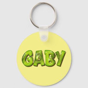 Porte-clés Gaby Name Kiwi Design