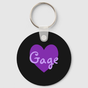 Porte-clés Gage en pourpre