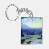 Porte-clés Gagnon - Twilight, peinture fine art (Devant gauche)