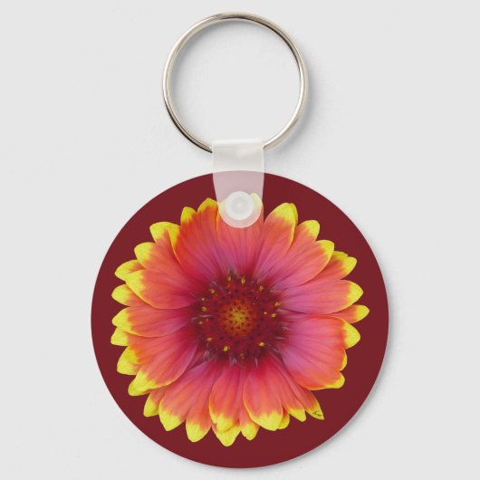 Porte-clés Gaillardia 1 (Recto)
