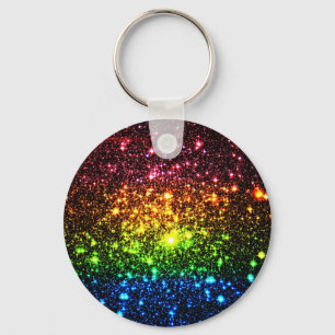 Porte-clés Galaxie arc-en-ciel