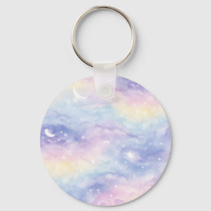 Porte-clés Galaxie Ciel Pastel