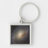 Porte-clés Galaxie Lenticulaire Barrée Ngc 3368 (Devant)