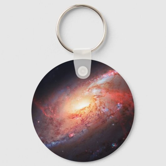 Porte-clés Galaxie Spirale Andromeda Voie Lactée Étoiles Univ (Recto)