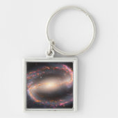Porte-clés Galaxie Spirale Ngc 1300. (Devant)