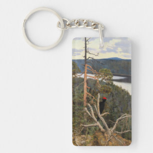 Porte-clés Gallen-Kallela - Grand pic noir 1894