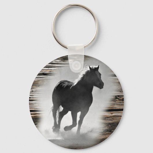 Porte-clés Galloping de Wild Horse (Recto)