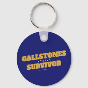 Porte-clés Gallstones Survivor Fun Gallbladder Chirurgie