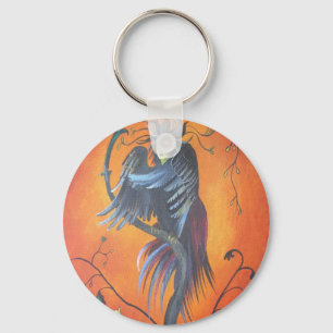Porte-clés Gamaun L'Oiseau Prophétique Avec Des Plumes Rouill
