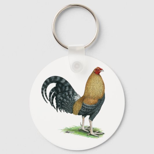 Porte-clés Gamecock:  Dom or Crele (Recto)