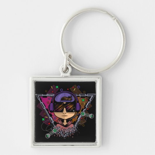 Porte-clés Gamer Boy (Devant)