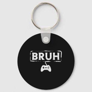 Porte-clés Gamer Bruh Jeu Vidéo Drôle Jeux Vidéo Ado Hommes G