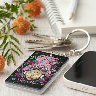 Porte-clés Gamer fille