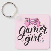 Porte-clés Gamer fille (Recto)