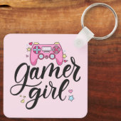 Porte-clés Gamer fille (Verso)