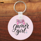 Porte-clés Gamer fille (Recto)
