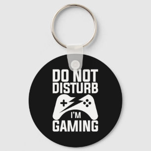 Porte-clés Gamer Gift   Ne Pas Disturper Je Suis En Train De 