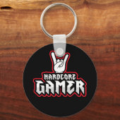 Porte-clés Gamer hardcore (Recto)