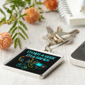 Porte-clés Gamer Retro Neon (Côté)