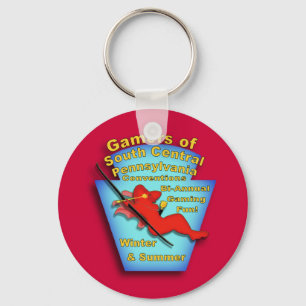 Porte-clés Gamers de PA du sud de central