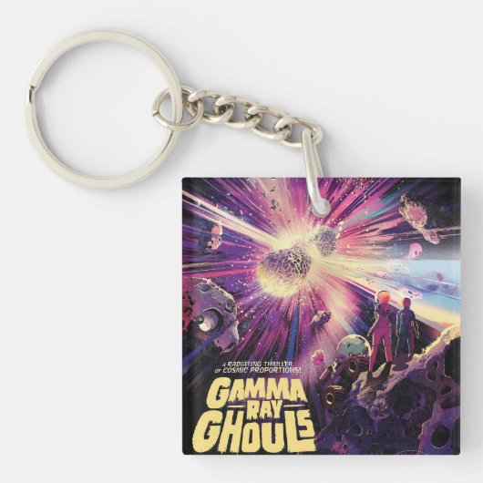 Porte-clés Gamma Ray Burst Pulsars Kilonova Collision cosmiqu (Devant)