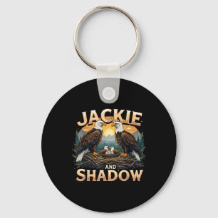 Porte-clés Gamme vintage Jackie Et Hadow Bald Eagle Design