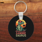 Porte-clés Gammiesaurus Dino Dinosaur Gammie-saurus T-rex Fun (Recto)