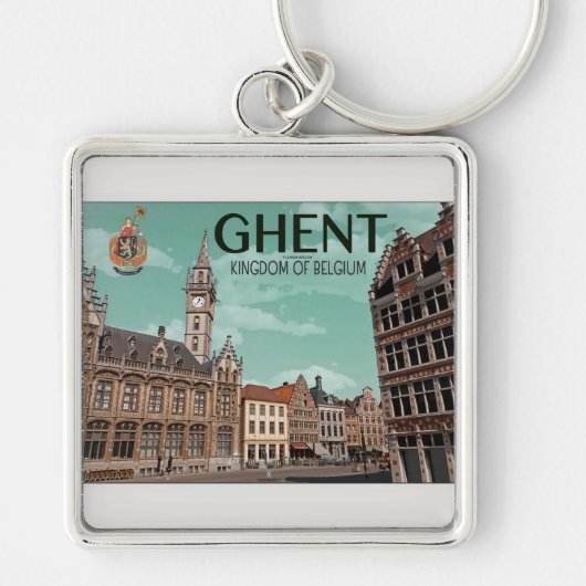 Porte-clés Gand - Korenmarkt (Devant)