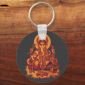 Porte-clés Ganesh - Remover des obstacles (Recto)