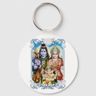 Porte-clés Ganesh, Shiva et Parvati, Lord Ganesha, Durga