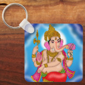 Porte-clés Ganesha dansant (Recto)