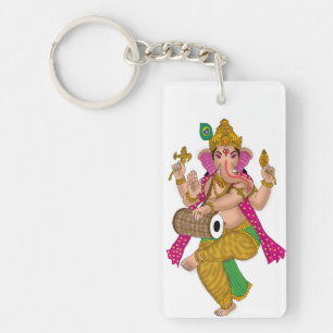 Porte-clés Ganesha dansant