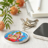 Porte-clés Ganesha dansant (Côté)