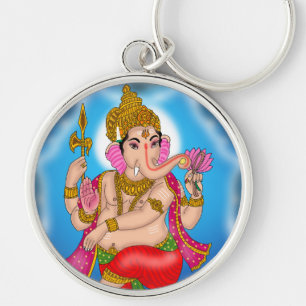Porte-clés Ganesha dansant