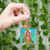 Porte-clés Ganesha dansant (main)