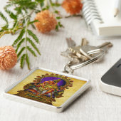 Porte-clés Ganesha Deva antique (Côté)