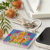 Porte-clés Ganesha et porte-clés dévotionnel (Devant Droit)