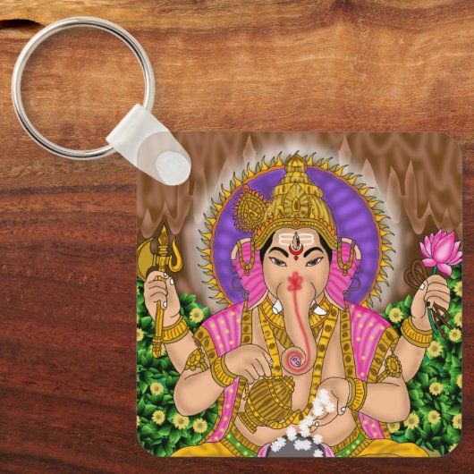 Porte-clés Ganesha Keychain (Recto)