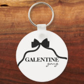 Porte-clés Gang de Galentine Ami Valentine Black Bow (Verso)