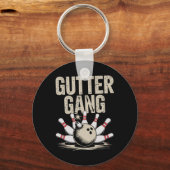 Porte-clés Gang des gouttières de bowling 1 (Recto)