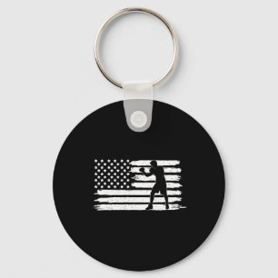 Porte-clés Gants de kickboxing Usa Drapeau Américain Équipeme