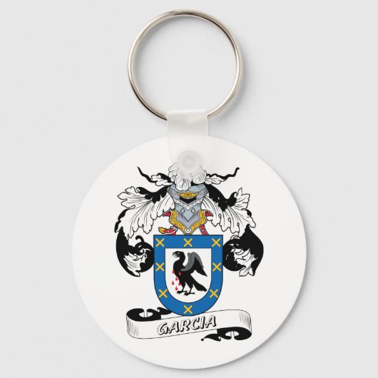 Porte-clés Garcia Family Crest (Recto)