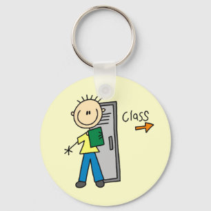 Porte-clés Garçon à l'école