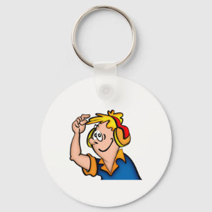 Porte-clés Garçon avec casque