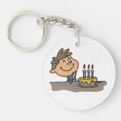 Porte-clés Garçon d'anniversaire (Devant)