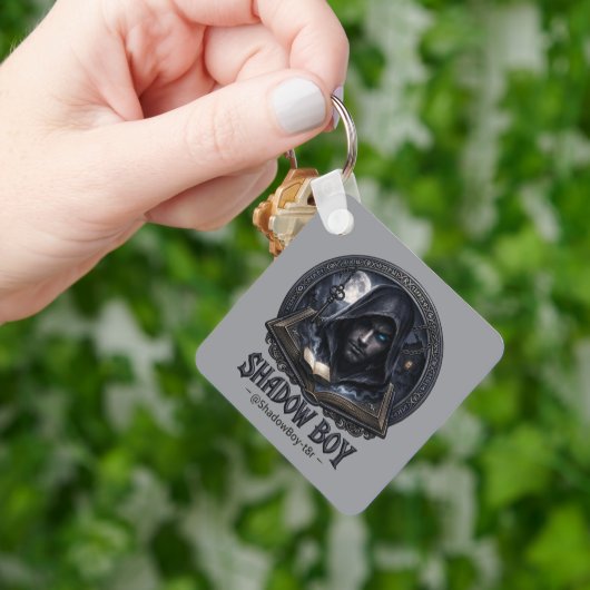 Porte-clés garçon d'ombre  (main)