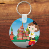 Porte-clés garçon russe (Recto)
