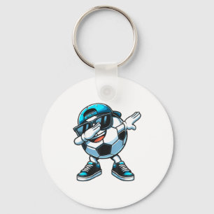 Porte-clés Garçons de football faisant le dabbing Joueur _1