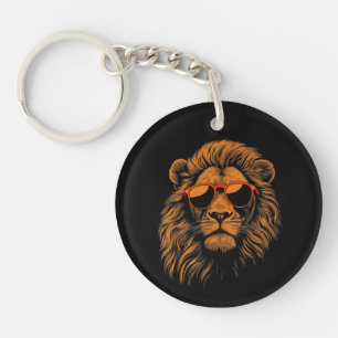 Porte-clés Garçons Enfants Lion Drôle Animal